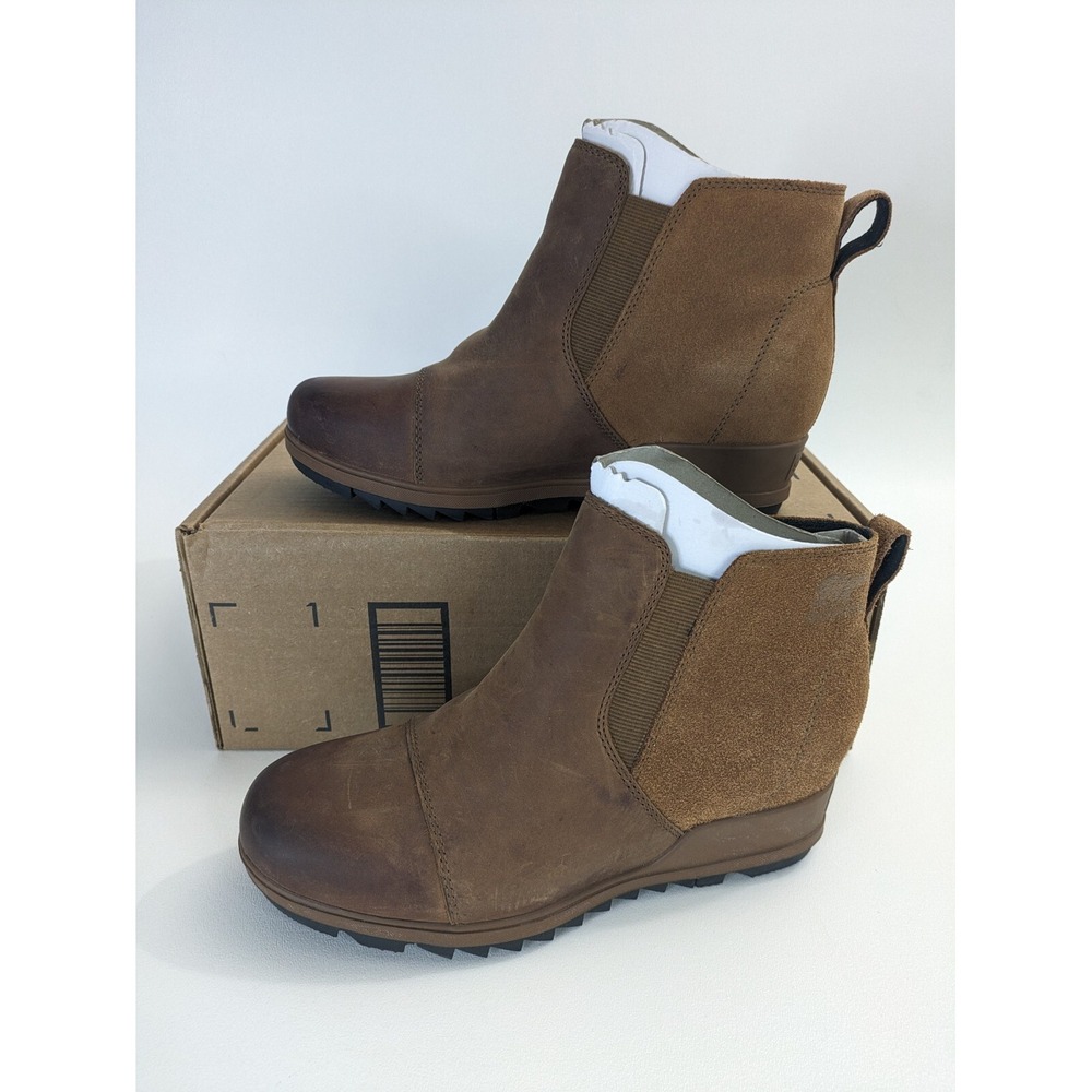Sorel Women's Evie Pull-On Boot - Velvet Tan - Size 7 - Picture 1 of 8
